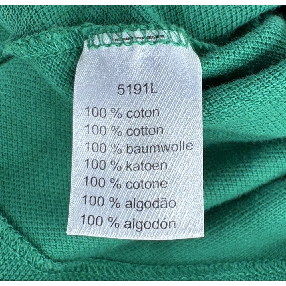 Lacoste DEVANLAY Classic Fit 100% Cotton Polo Shirt Men's FR 9 US 4XL Green Knit - Picture 6 of 9